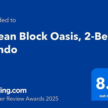 Ocean Block Oasis, 2-Bed Condo 锡赛德海茨 外观 照片